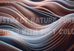 abstract nature forms blended with soft colors